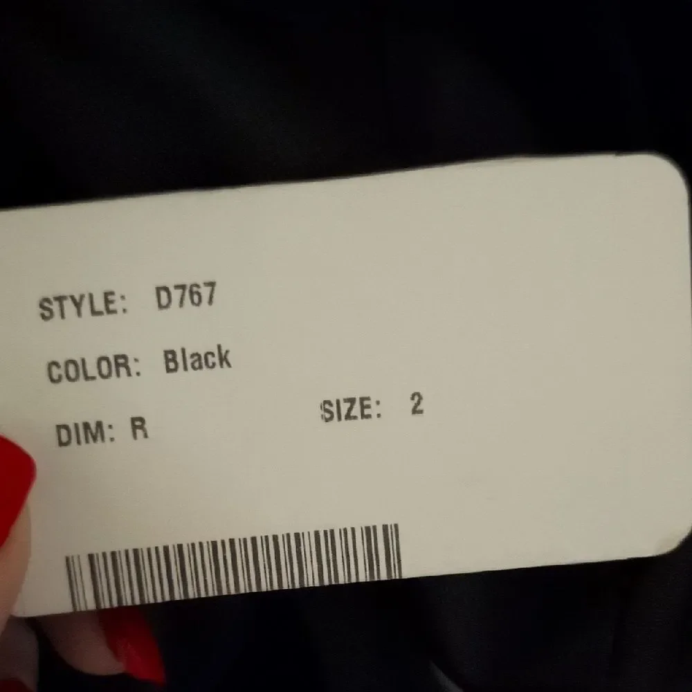 NWT Alfred Sung Cap Sleeve Pleated Skirt Dress Pockets Black Maxi Dress Size 2 - Picture 6 of 13